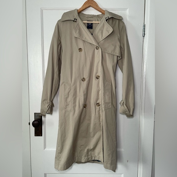GAP Jackets & Blazers - GAP midi cotton trench coat - Size Large